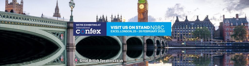 Great British Speakers at Confex Events Expo London