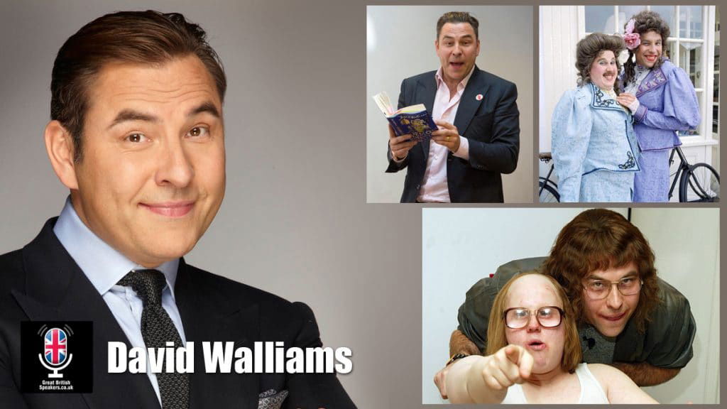 David Walliams TV host comedian presenter writer at Great British Speakers