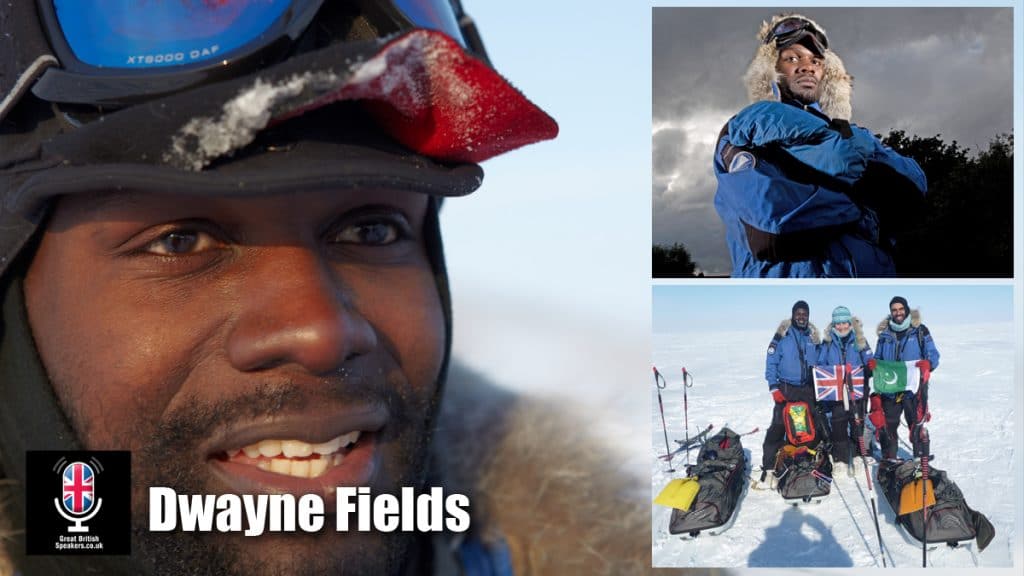 Dwayne_Fields British Polar Adventurer Scout ambassador at Great British Speakers