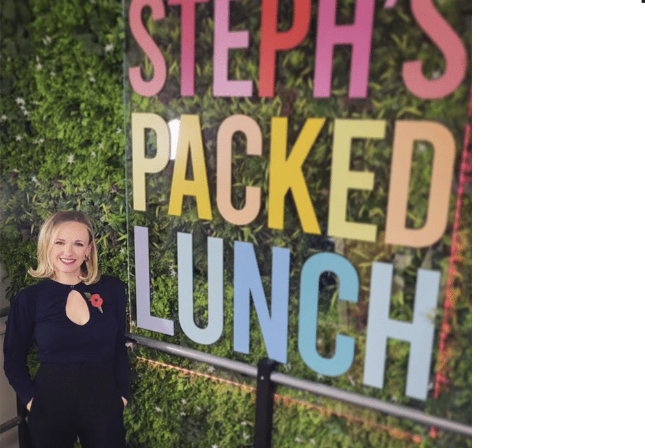 Grace Forell Stephs Packed Lunch This Morning experienced TV presenter host commercials actor at Great British Presenters