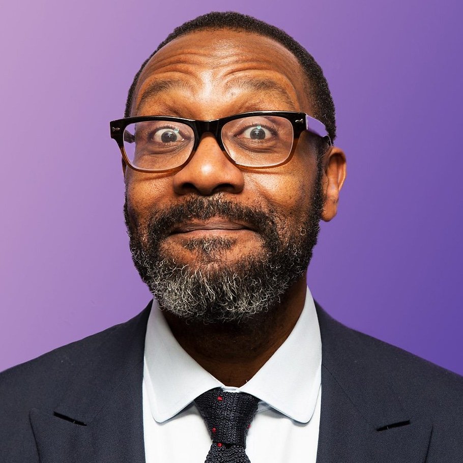 Sir Lenny Henry comedian actor stand up compere host speaker at Great British Speakers