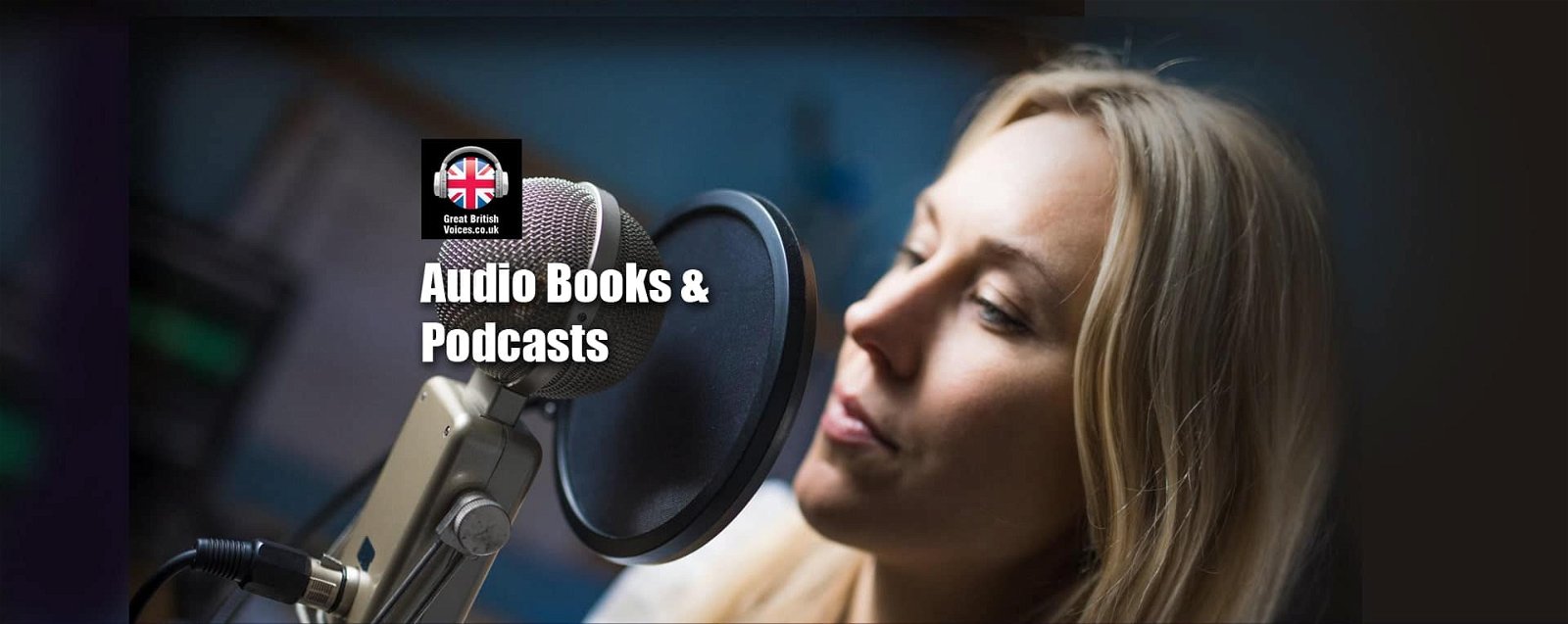 Audio Books and Podcast Voices at Great British Voices-min