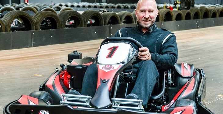 Challenge Stig Perry McCarthy motivational karting experience at Great British Speakers