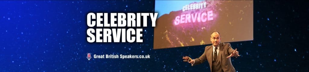 Geoff Ramm Celebrity Service at Great British Speakers