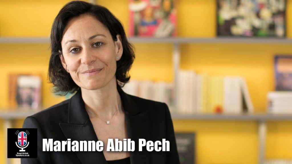 Marianne Abib Pech change culture business finance leadership Entrepreneur international speaker book at agent Great British Speakers
