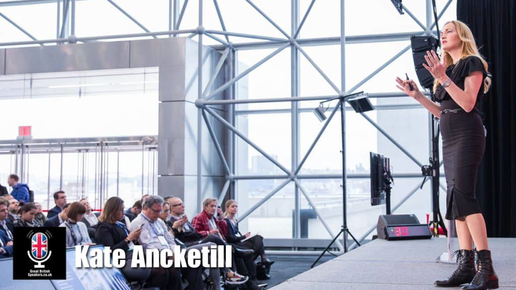 Kate Ancketill Hire Gen zfuturist tech consumer retail trends keynote speaker book at agent Great British Speakers