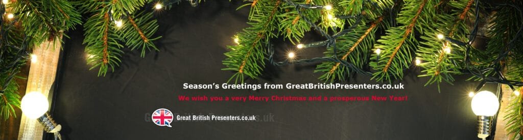 Happy Christmas from Great British Presenters