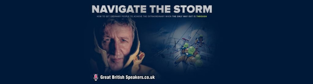 Mark Denton Teamwork speaker how to navigate the storm booking agent Great British Speakers