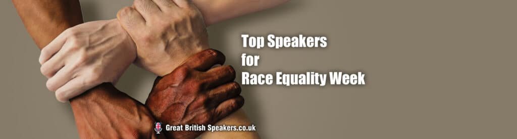 Top speakers for Race Equality Week from speaker bureau Great British Speakers