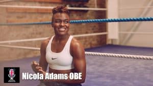 Nicola Adams OBE hire female olympic boxing champion at speaker agent Great British Speakers