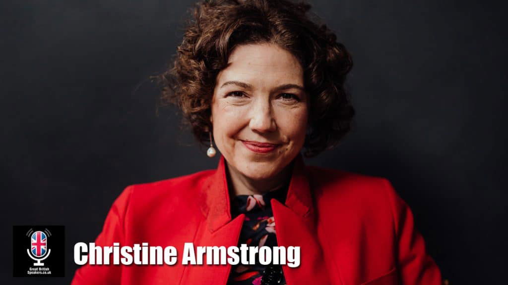 Christine Armstrong hire Work Culture future parenting Female Entrepreneurship Work WFH Hybrid working Life Balance book at Great British Speakers