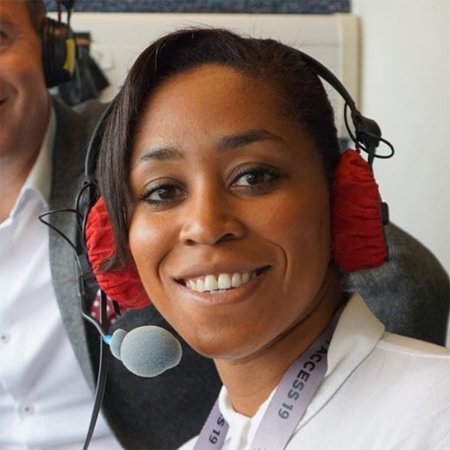 Ebony-Jewel Rainford-Brent Former Female Cricketer SKY BBC sports presenter diversity speaker host at Great British Speakers