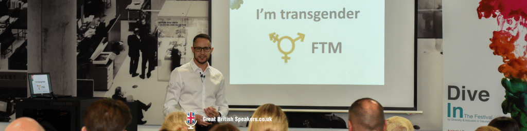 Matt Ellison LGBTQ Transgender Speaker at Great British speakers agency