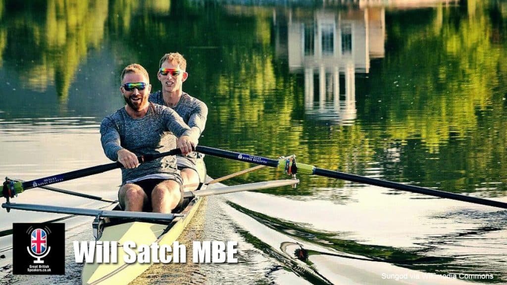 Will Satch MBE hire British rower speaker book at agent Great British Speakers....