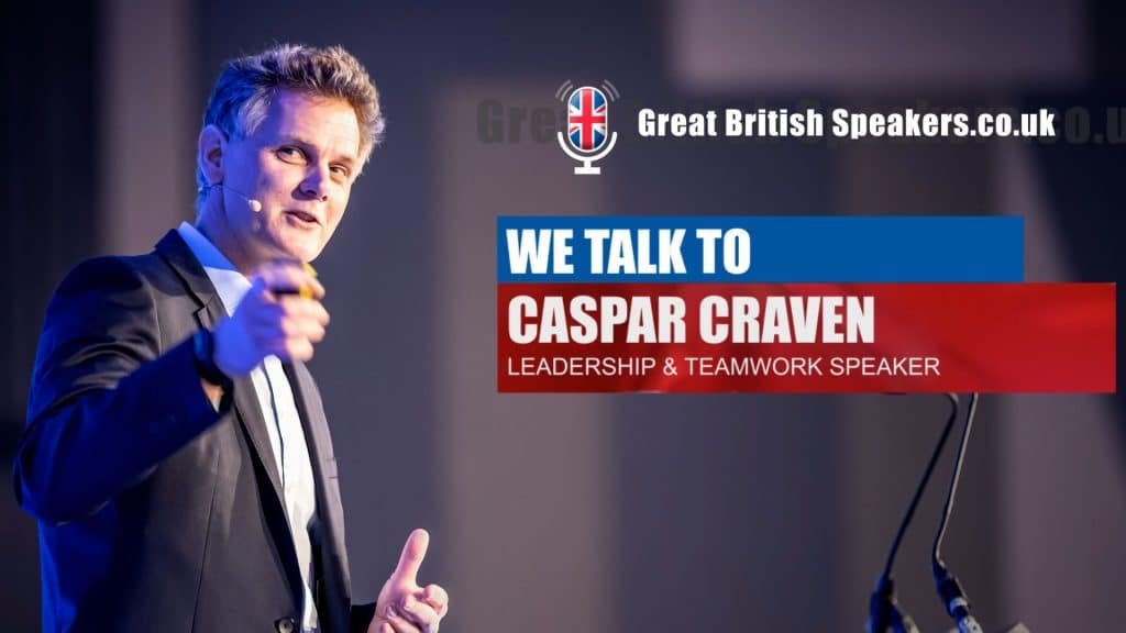 Caspar Craven, leadership speaker at Great British Speakers