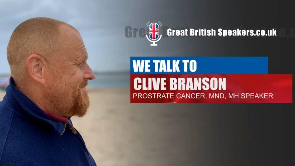 Clive Branson, mental health speaker at Great British Speakers