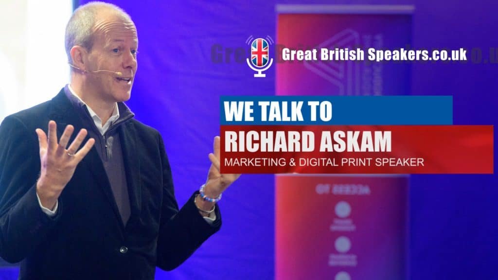 Richard Askam, branding speaker at Great British Speakers