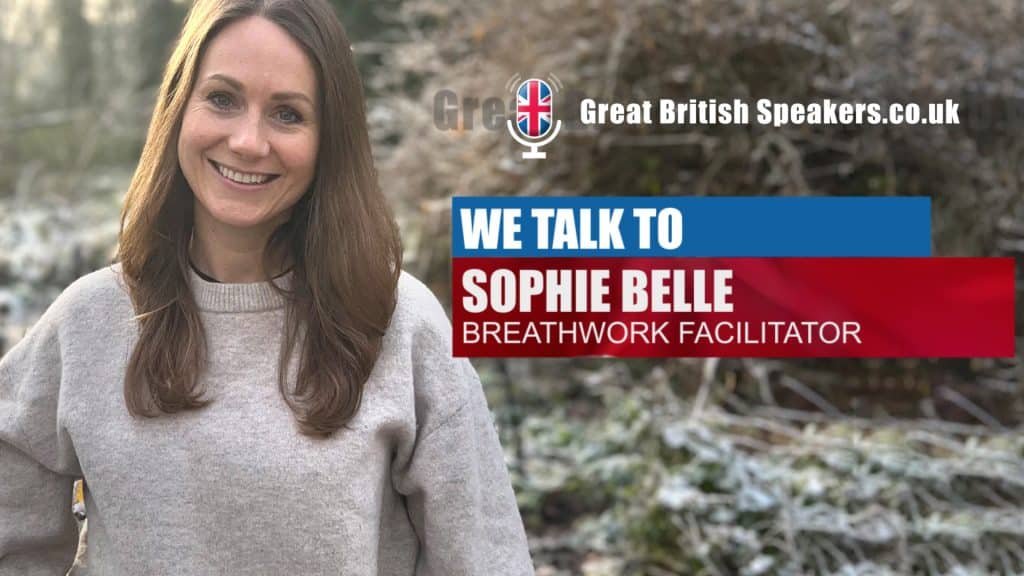 Sophie Belle, breathwork speaker at Great British Speakers