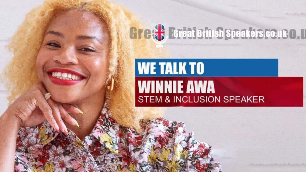 Winnie Awa, STEM speaker at Great British Speakers