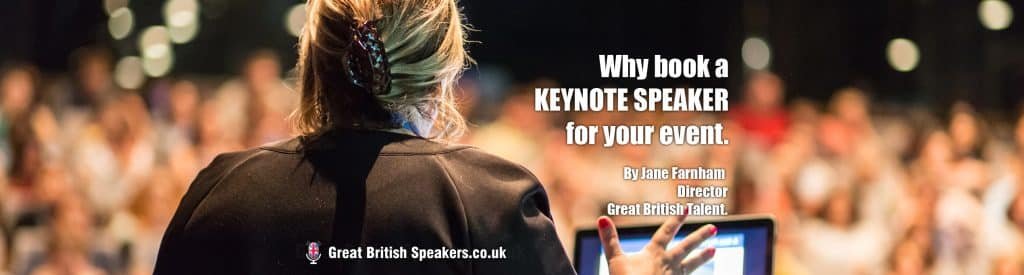 Why book a keynote speaker for your event Jane Farnham Great British Speakers