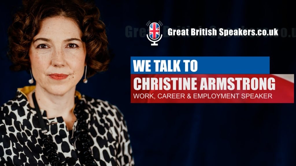 Christine Armstrong, work keynote speaker at Great British Speakers