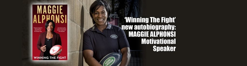 Maggie Alphonsi Winning the fight autobiography motivational rugby speaker at Great British Speakers