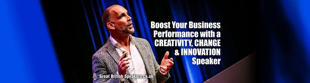 business performance change and innovation speaker agent Great British Speakers