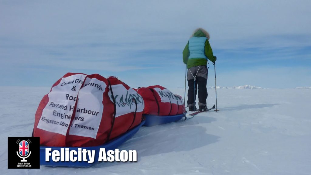 Felicity Aston Polar Explorer adventurer speaker at Great British Speakers