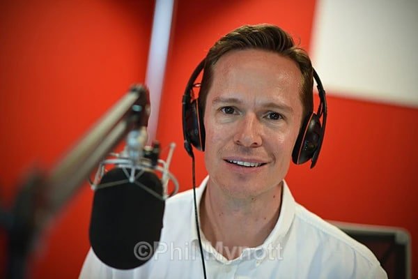 Jeremy Sallis - Hire BBC Cambridge TV Radio presenter host book at agent Great British Presenters
