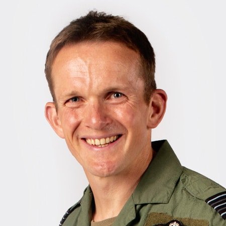 Phil Holdcroft hire RAF Pilot Veteran speaker book at agent Great British Speakers