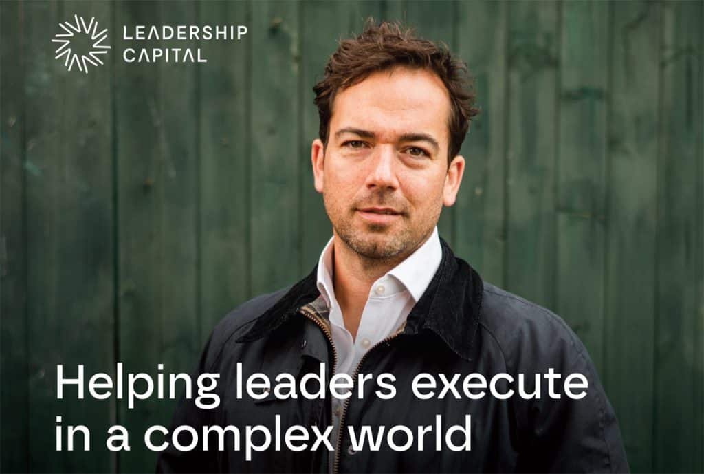 Roderic Yapp leadership capital Ex Royal Marines adaptive leadership complexity mental agility speaker book at agent Great British Speakers