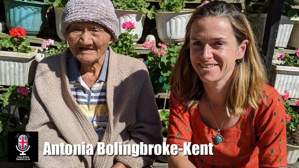 Antonia Bolingbroke-Kent award-winning adventurer writer broadcaster travel speaker at agent Great British Speakers