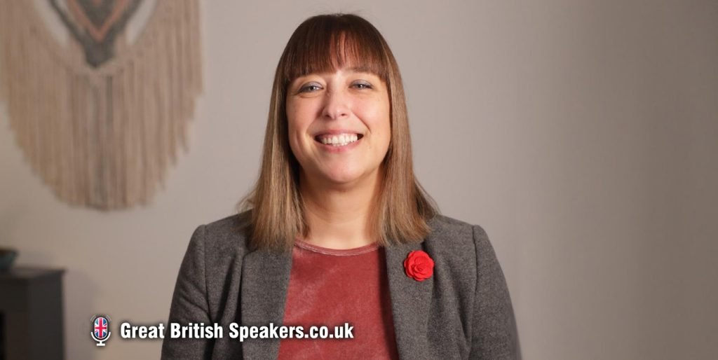 AI Artificial Intelligence workshops learning development Erica Farmer Business Speaker book at agent Great British Speakers