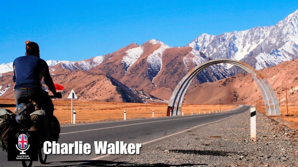 Charlie Walker motivational speaker explorer adventurer inspirational talks book at agent Great British Speakers