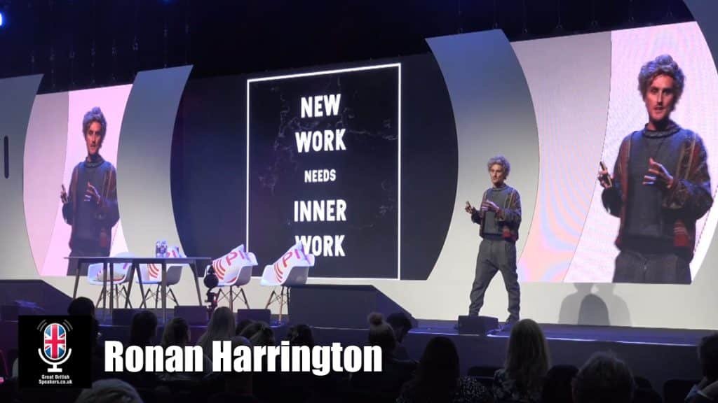 Ronan Harrington hire burnout HR resilience high performance keynote motivational speaker book at agent Great British Speakers