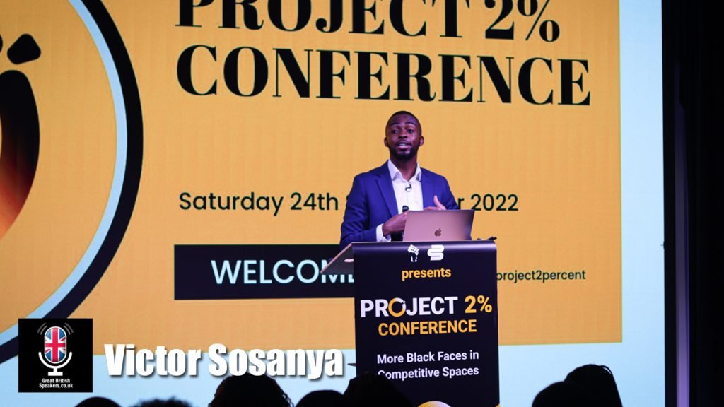 Victor Sosanya Finance Education government corporate keynote speaker entrepreneur at agent Great British Speakers