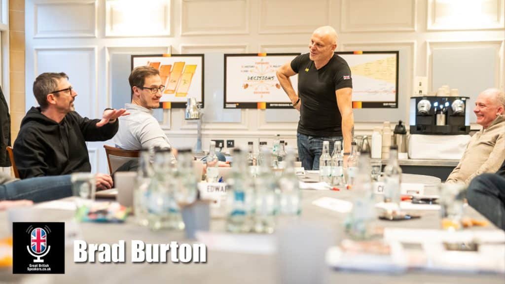 Brad Burton hire away days speaker Teammaker Team Building workshops book at agent Great British Speakers