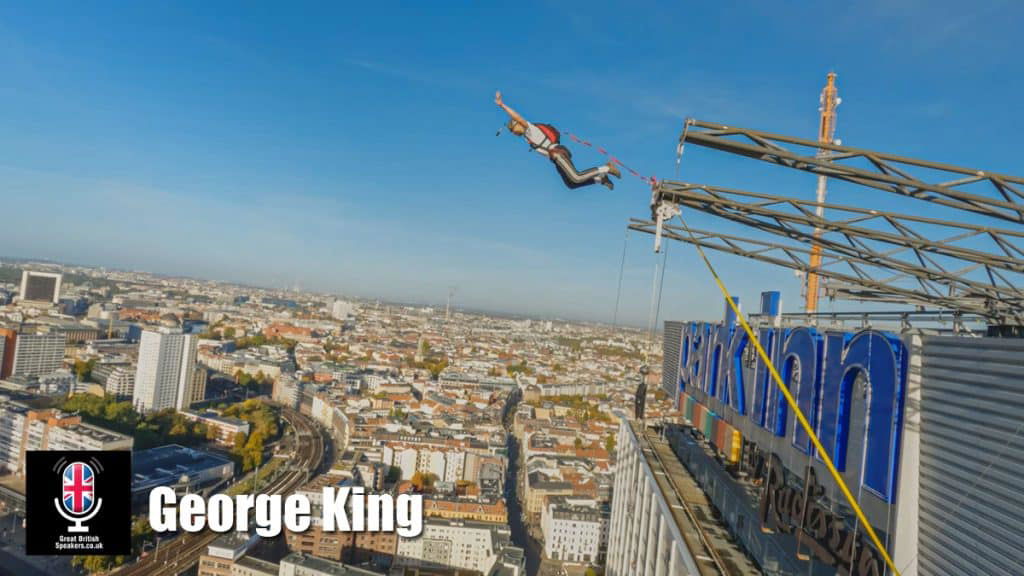 George King the boy who climbed the shard London prison motivational speaker book at agent Great British Speakers