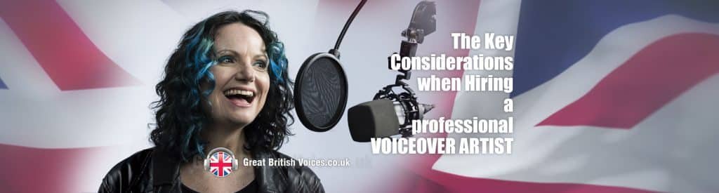 Tips for Hiring a Voiceover Artist studio professional book at agent Great British Voices