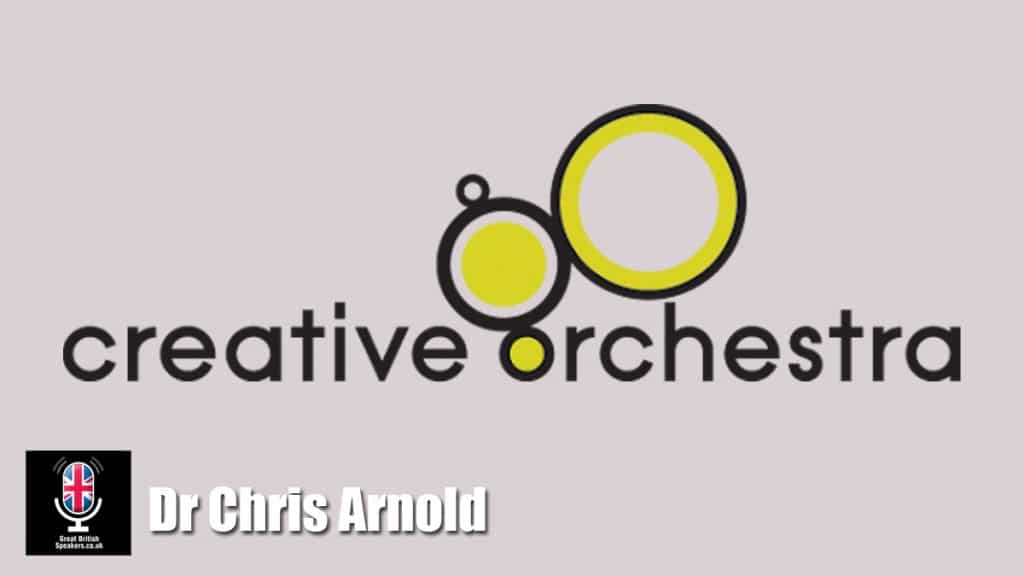 Dr Chris Arnold hire former Creative Director at Saatchi & Saatchi speaker book at agent Great British Speakers