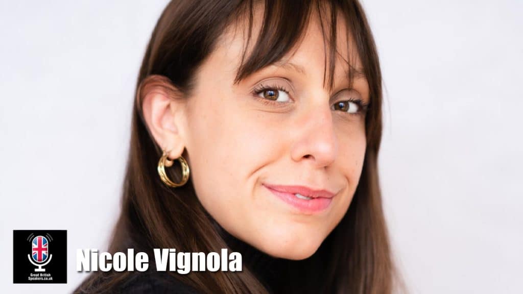 Nicole Vignola hire Neuroscientist, Author and corporate consultant speaker book at agent Great British Speakers