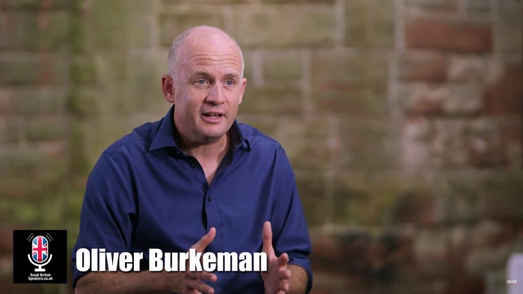 Oliver Burkeman hire British Author and Journalist speaker book at agent Great British Speakers