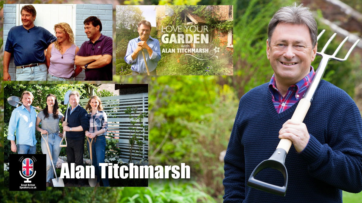 TV Gardening Host Alan Titchmarsh at Great British Speakers