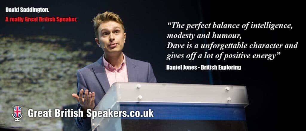 David Saddington English climate change expert speaker at Great British Speakers