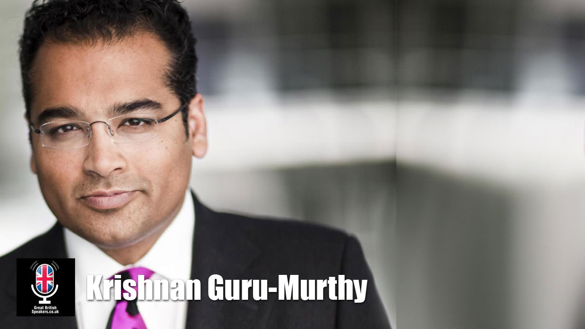 Krishnan Guru-Murthy Hire TV Journalist | Speakers Agent