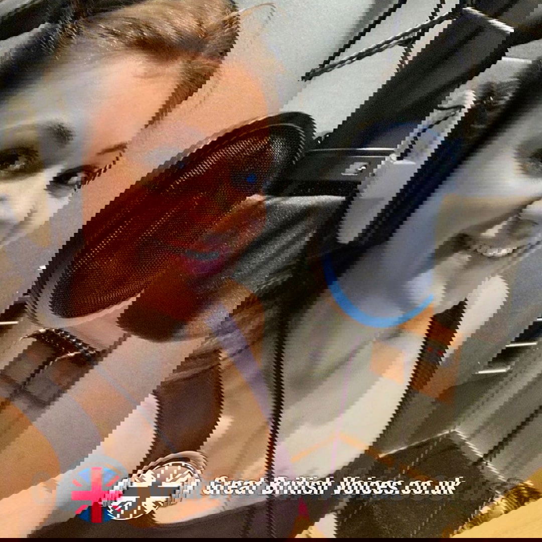 Mirabel young female voice over with studio at Great british Voices