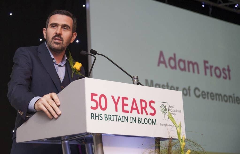 adam frost horticulturalist landscape garden designer broadcaster host speaker at Great British Speakers
