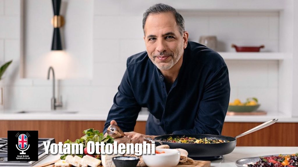 Yotam Ottolenghi - NOPI restauranteur deli entrepreneur host presenter speaker at Great British Speakers