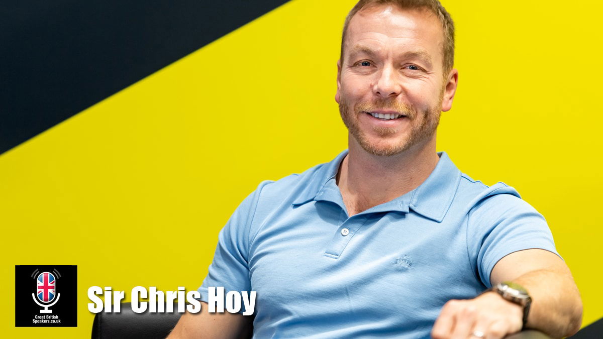 Scottish Olympic Cycling Superstar Sir Chris Hoy At Great British Speakers