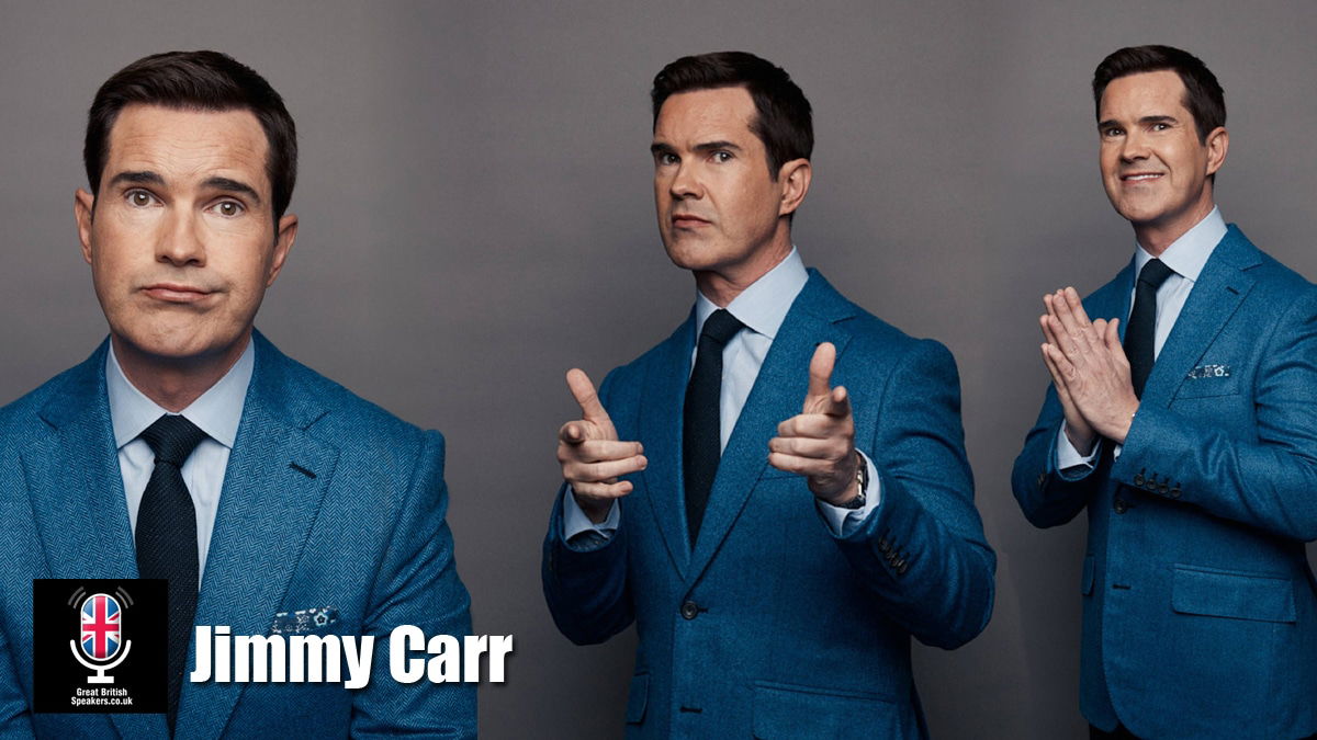 World-Famous Comedian Jimmy Carr at Great British Speakers